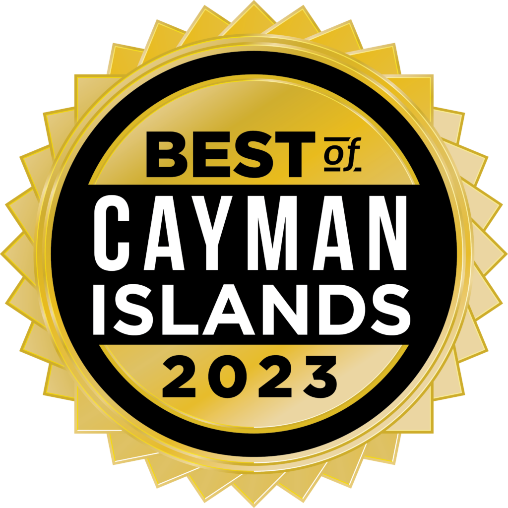 Best of the Cayman Islands gold badge for 2023.